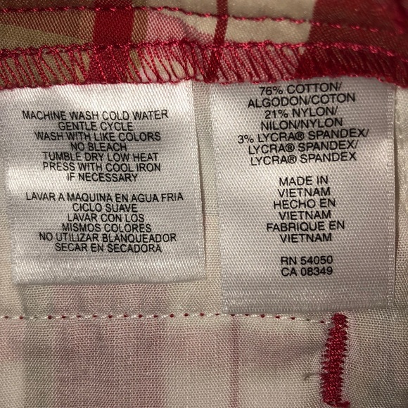 JONES NEW YORK Sport Petite Stretch Plaid Shorts - Picture 7 of 7